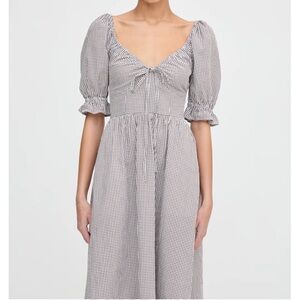 The Ophelia Dress - Chocolate Gingham